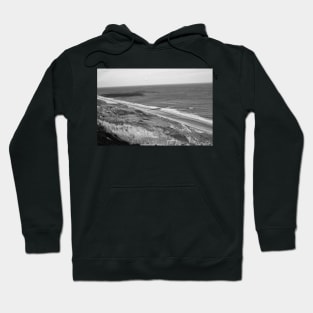 A view over the Norfolk coast from the cliff tops Hoodie